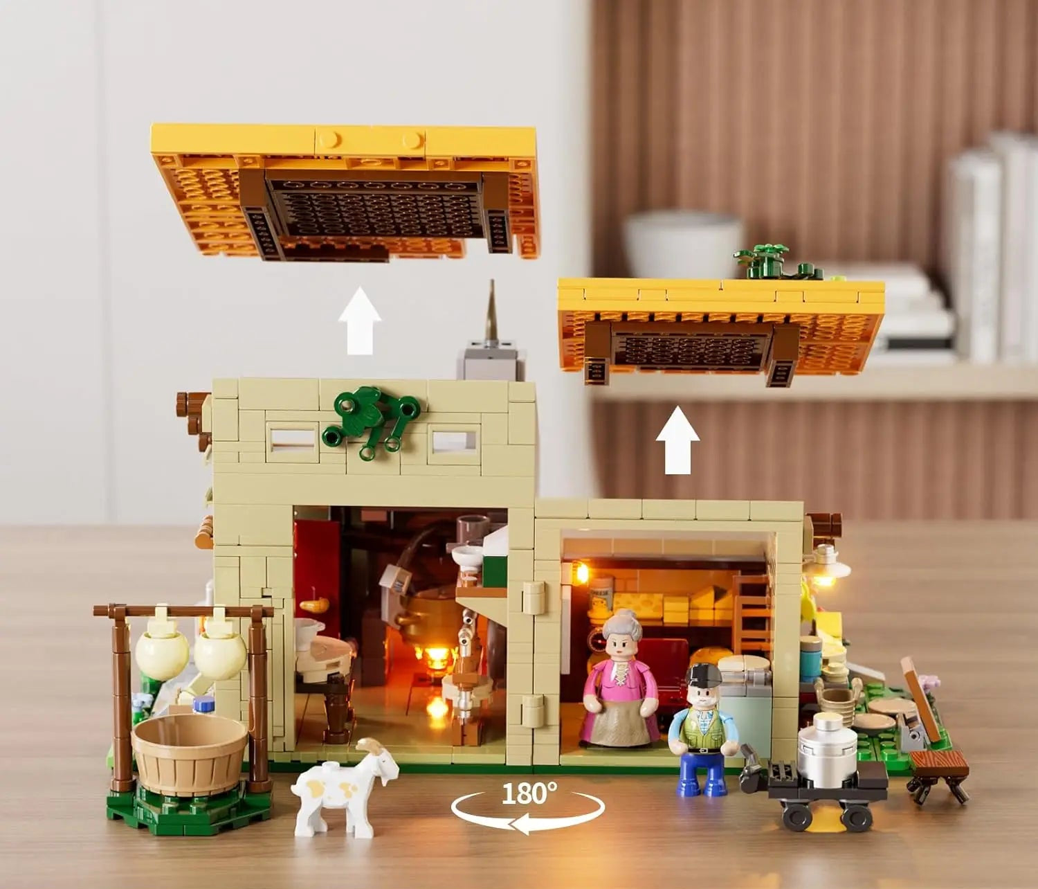 Fabrique de Fromage de Chèvre - 867 Pièces