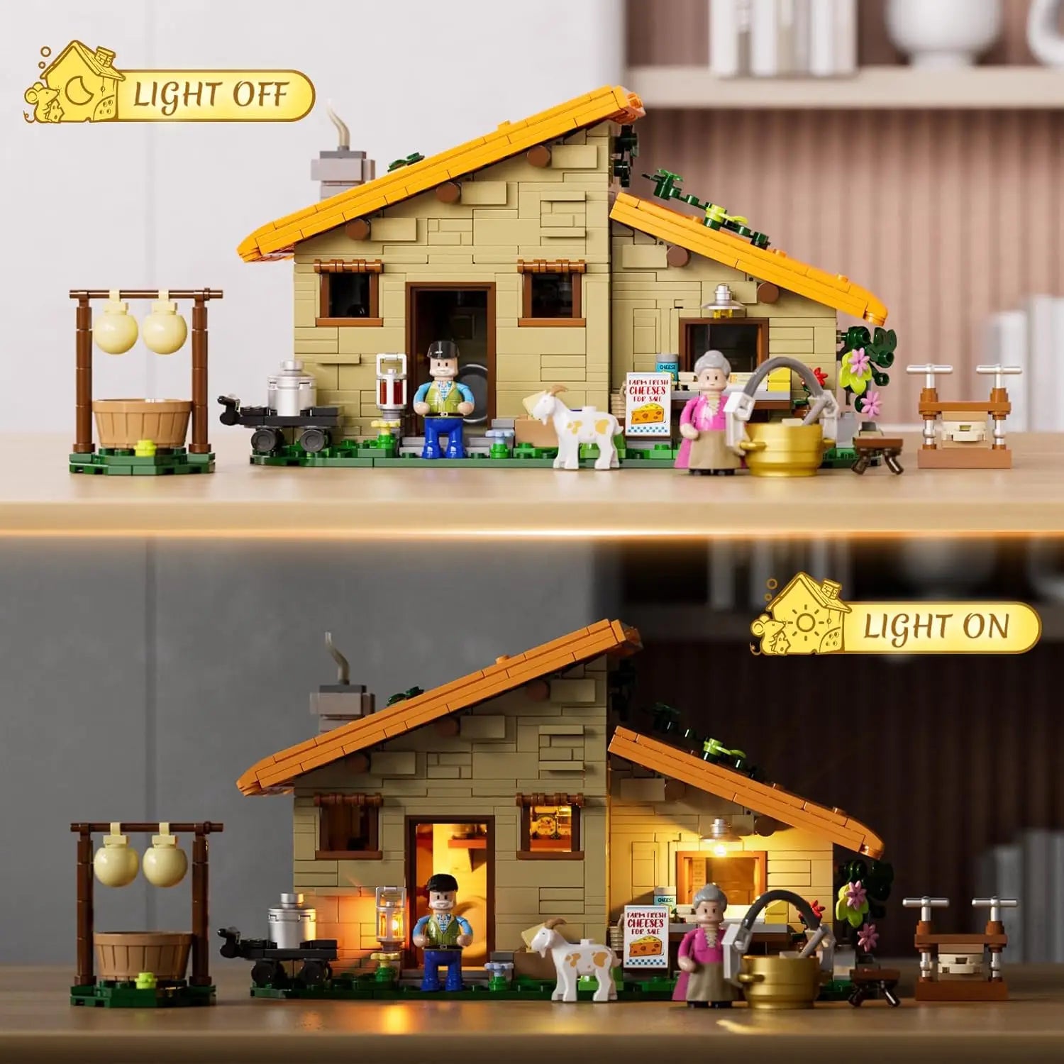 Fabrique de Fromage de Chèvre - 867 Pièces