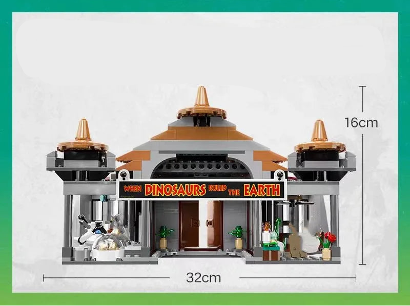 Jurassic Park™ - Le centre des visiteurs : l’attaque du T. rex et du vélociraptor