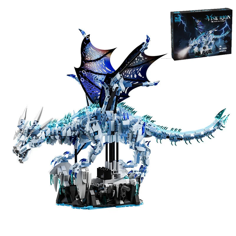 Dragon de Glace - 1646 pièces