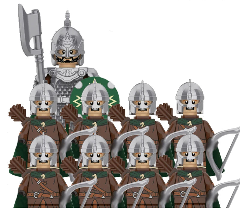 Set 9 pièces Seigneurs des Anneaux