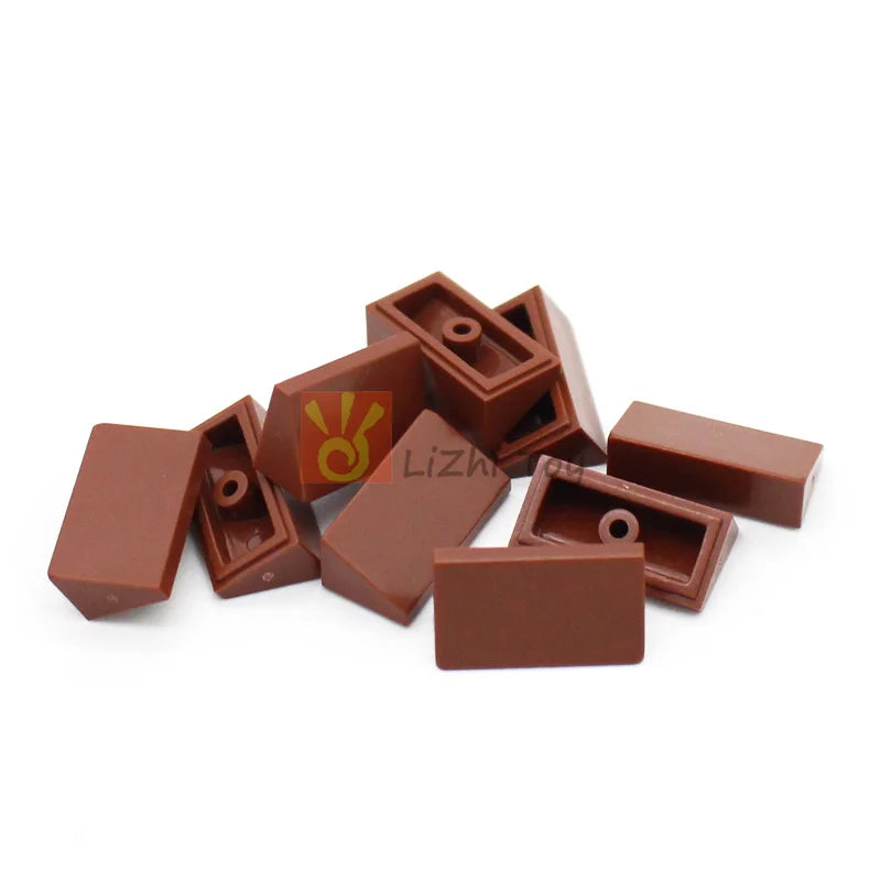 Set 100 pièces de 1x2 pentes