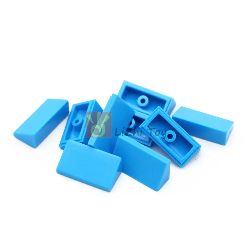 Set 100 pièces de 1x2 pentes