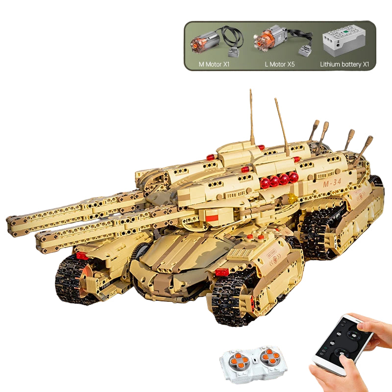 Tank Mammouth - 3296 pièces