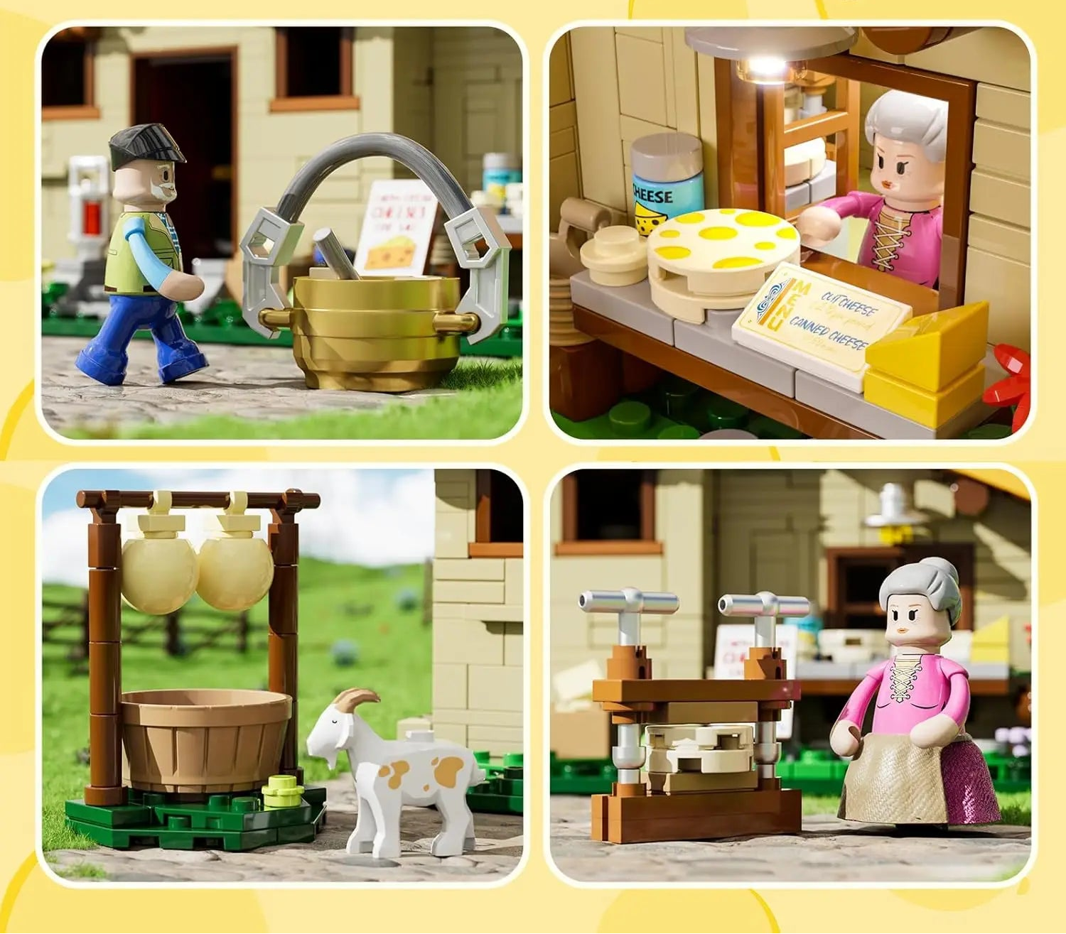 Fabrique de Fromage de Chèvre - 867 Pièces