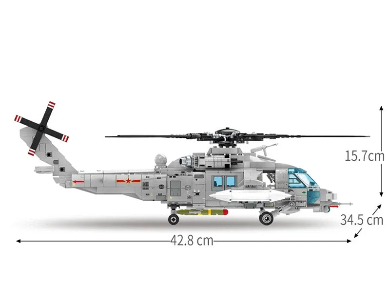 Hélicoptère - 935 pièces