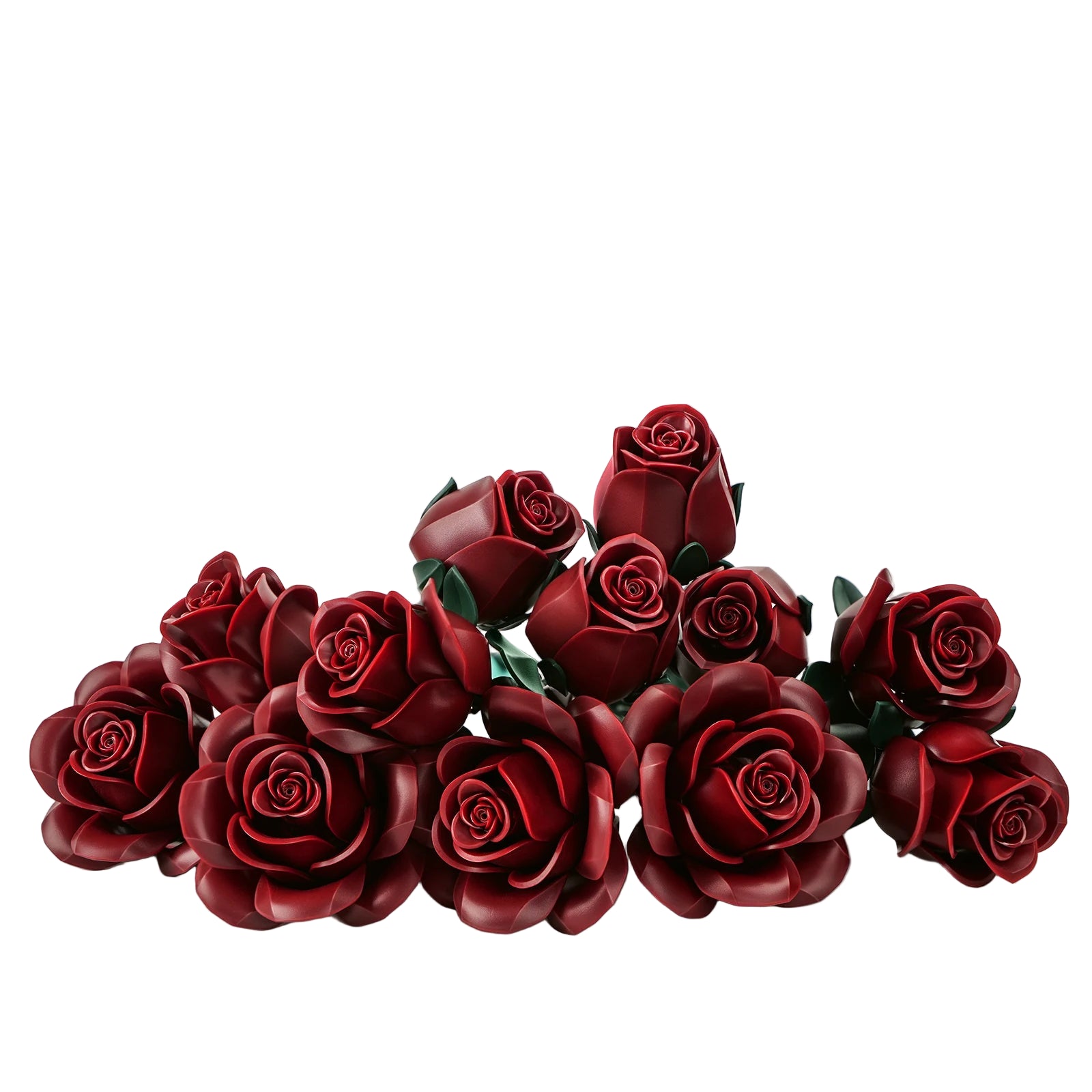 Set Bouquets de Roses - 12 pièces