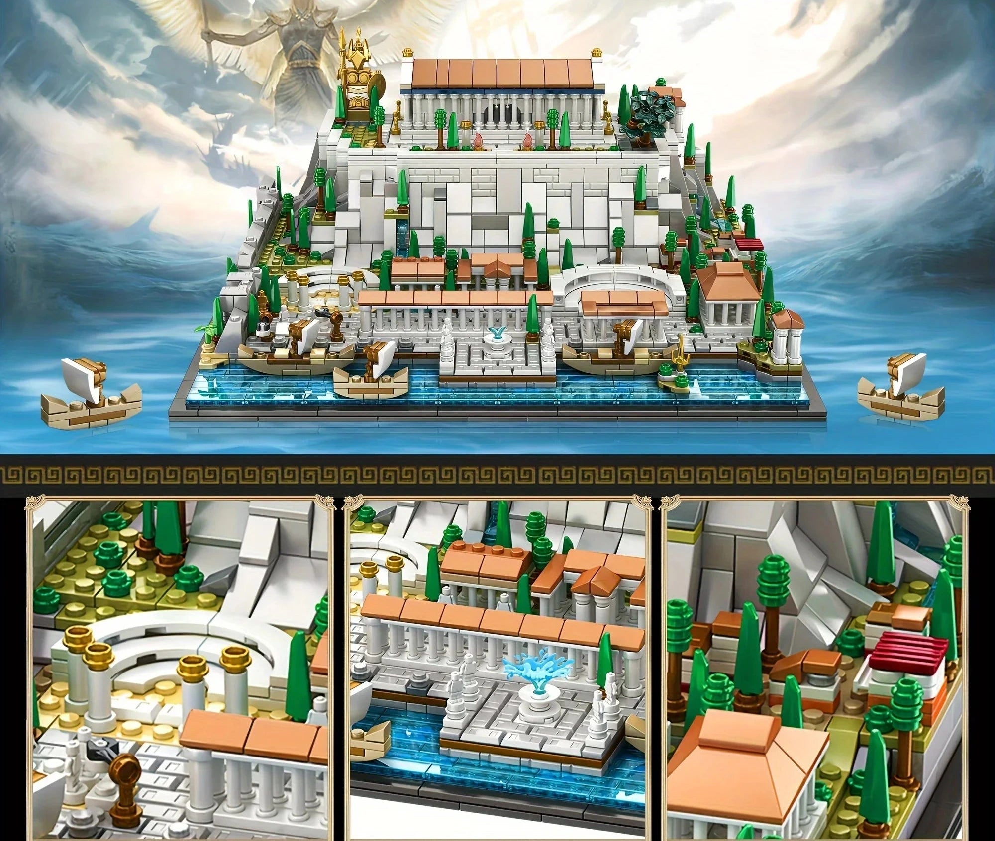 Acropole d'Athene - 1988 pièces