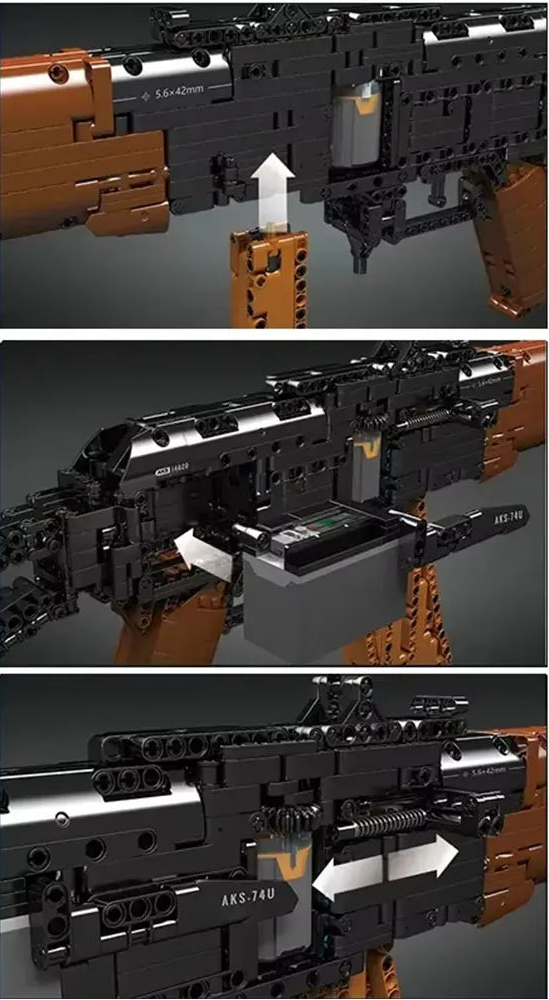 AK-47 électrique - 1418 pièces