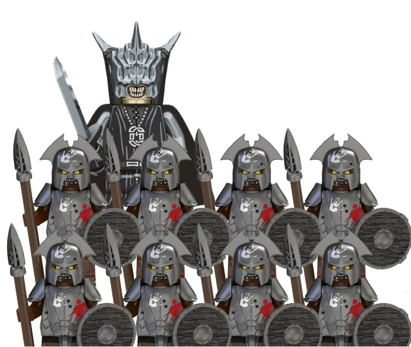 Set 9 pièces Seigneurs des Anneaux