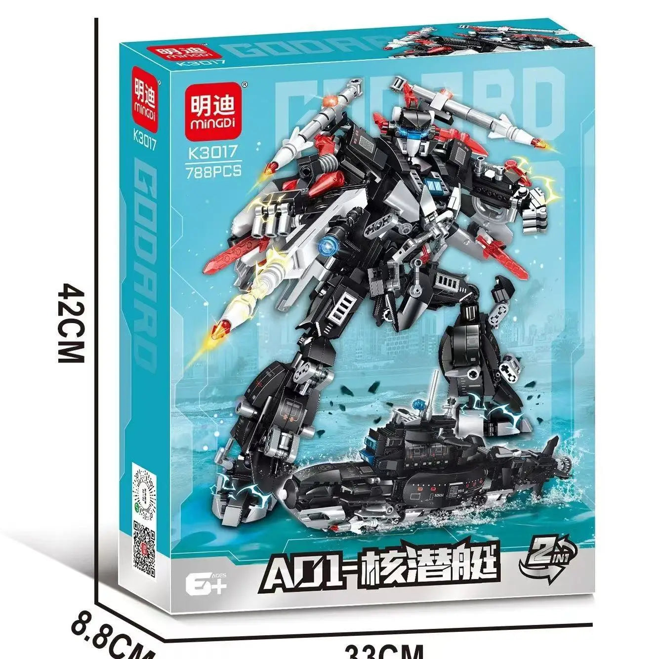 2en1 - Robot Véhicules de Combat