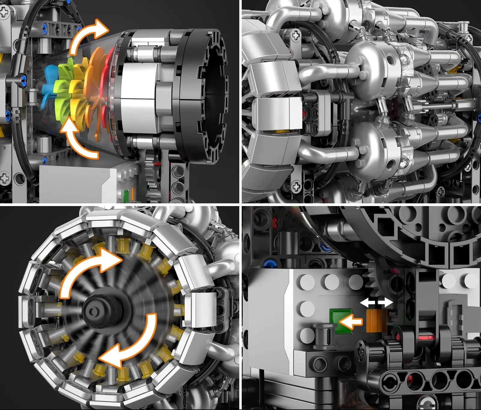 Réacteur d'Avion - 1214