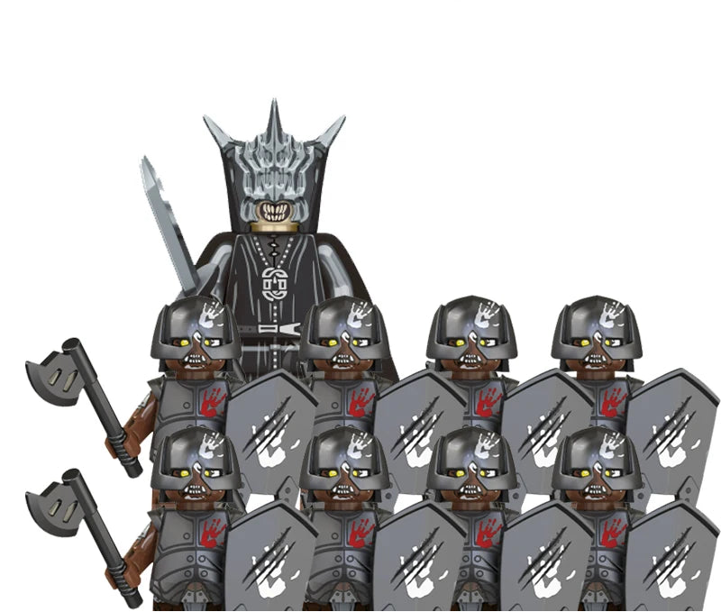 Set 9 pièces Seigneurs des Anneaux