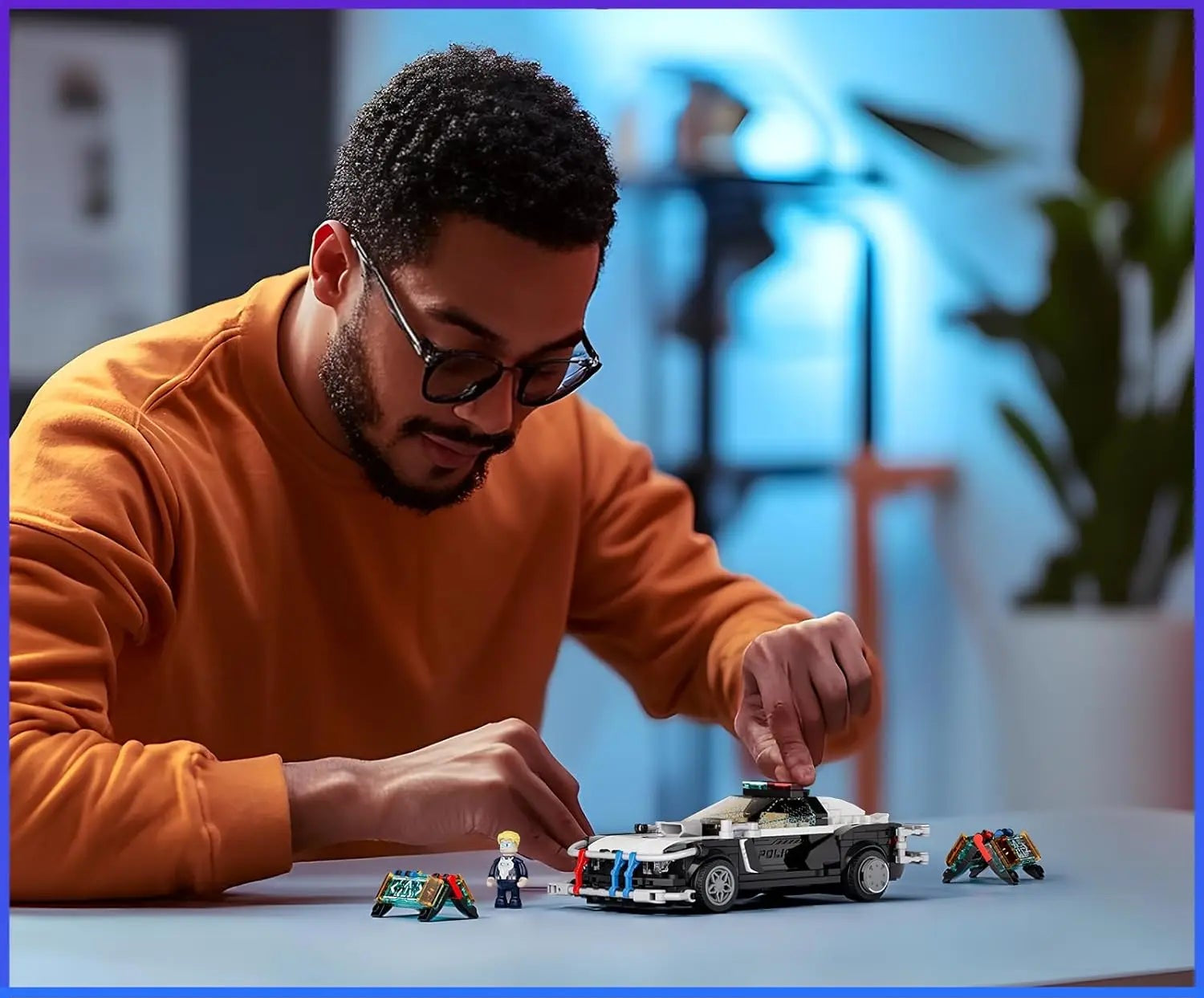 Voiture de Police - 372 Pièces