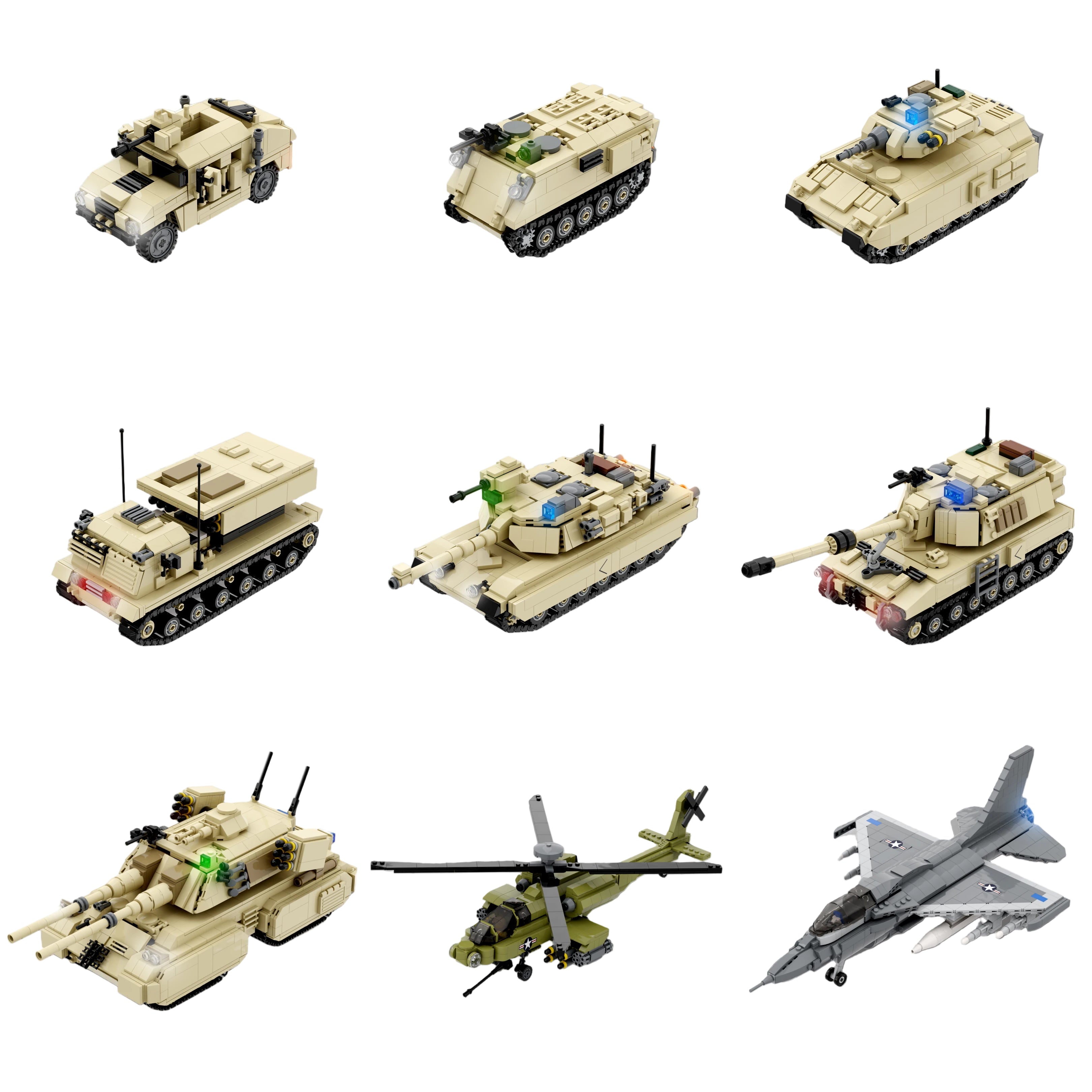 Set Tank Command & Conquer