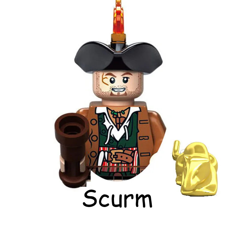 Set Personnages Films (Pirates des Caraïbes, Harry Potter)