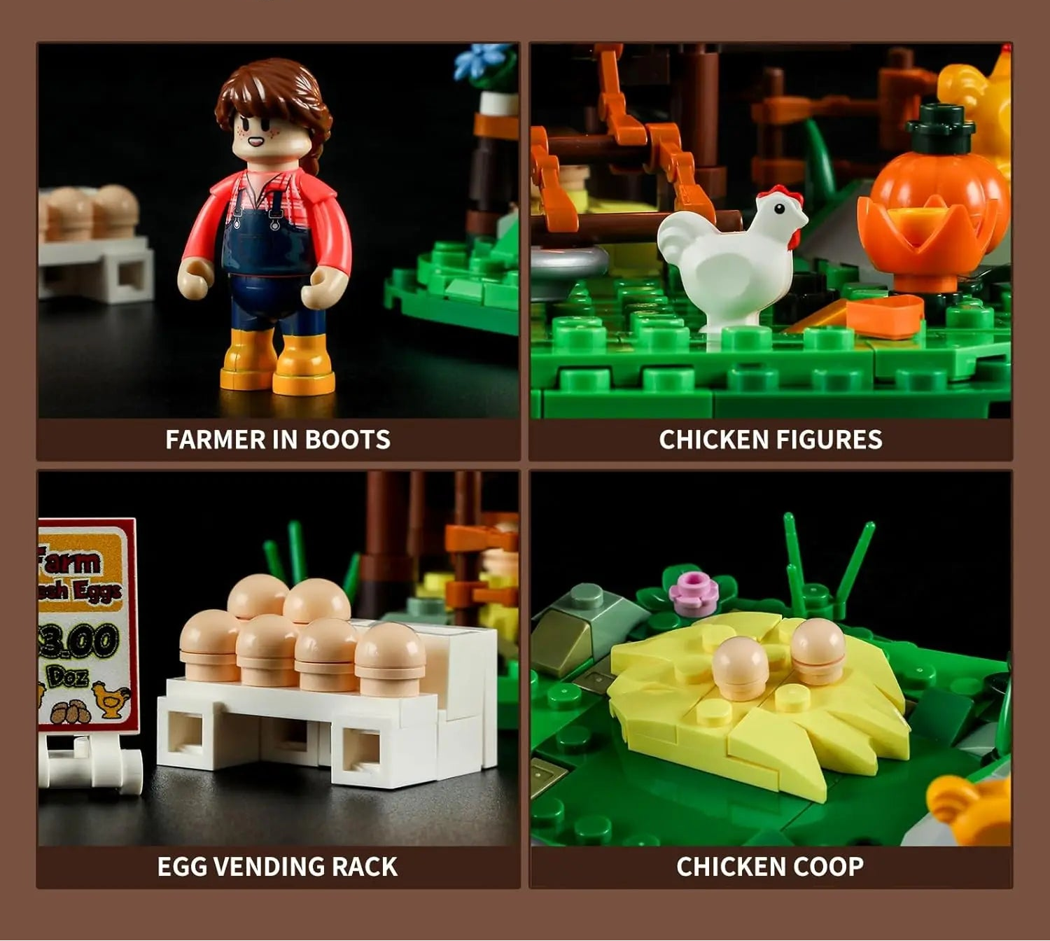 Poulailler - 323 pièces