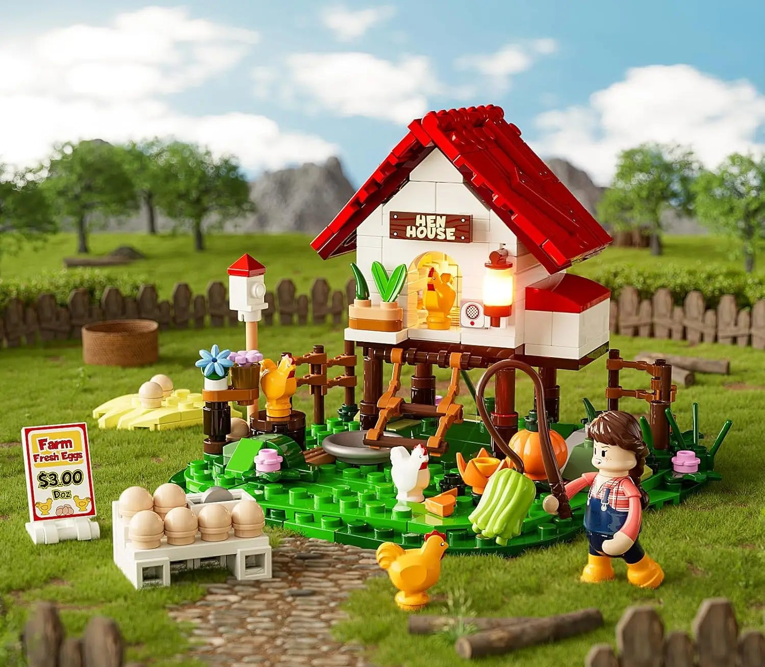 Poulailler - 323 pièces