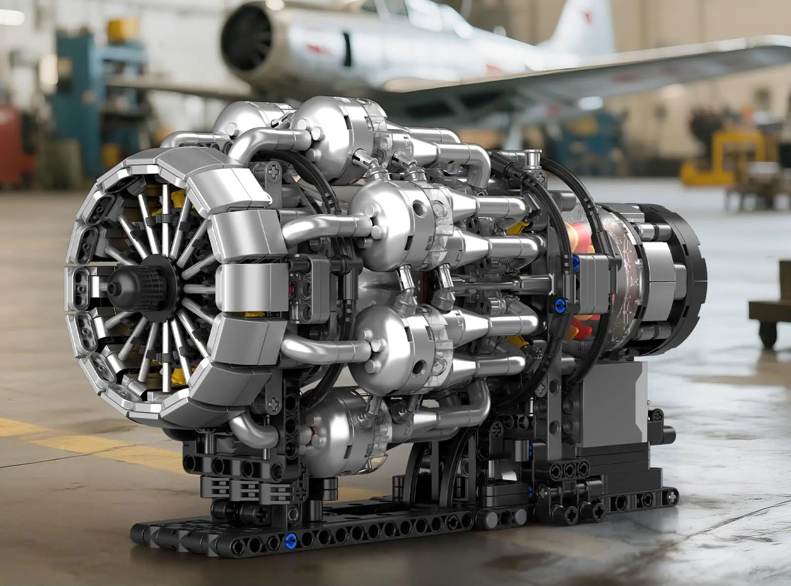 Réacteur d'Avion - 1214