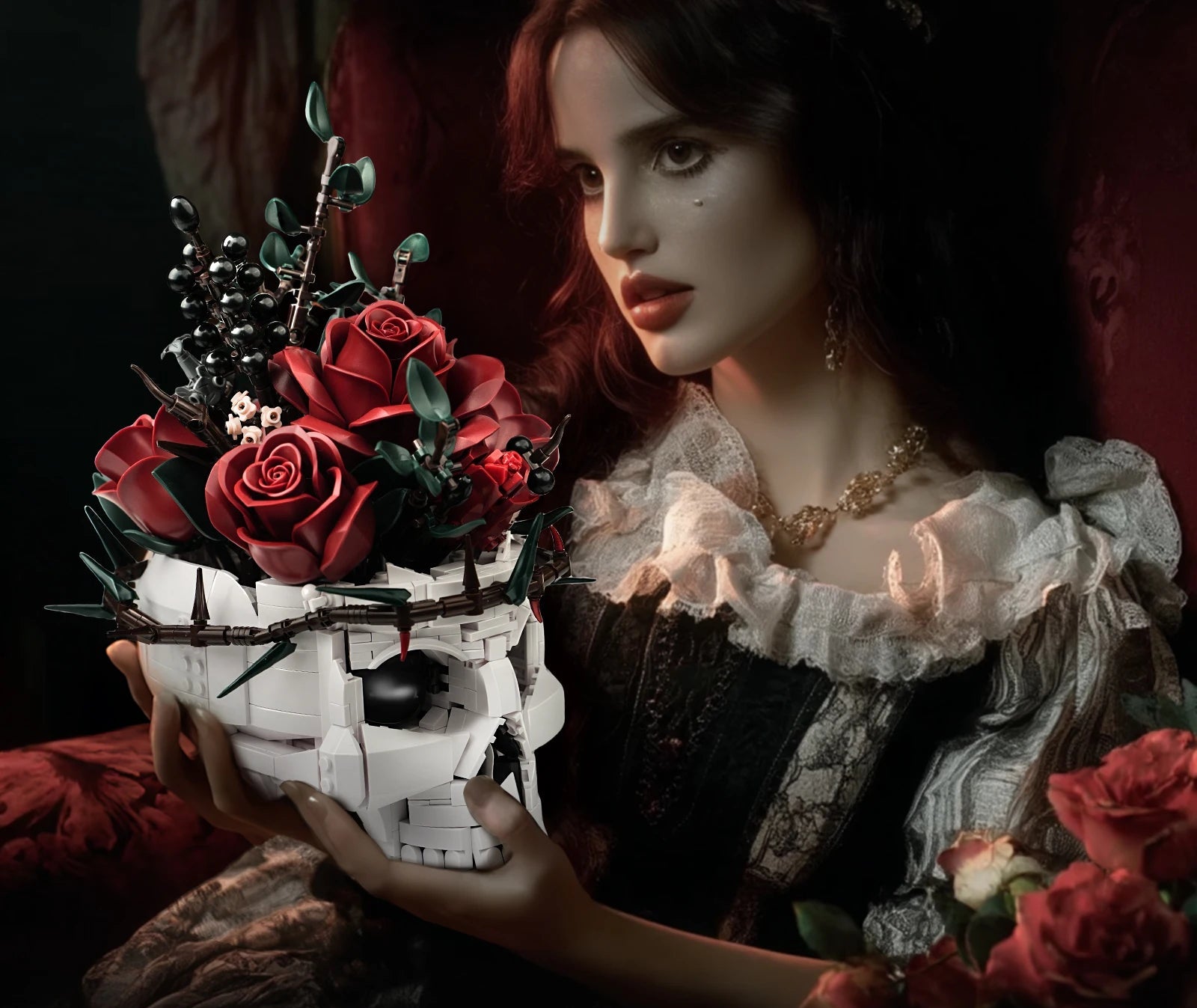 Ornement Crane - 1101 pièces