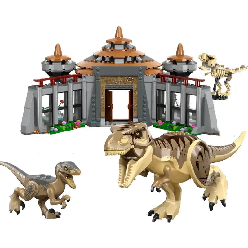 Jurassic Park™ - Le centre des visiteurs : l’attaque du T. rex et du vélociraptor