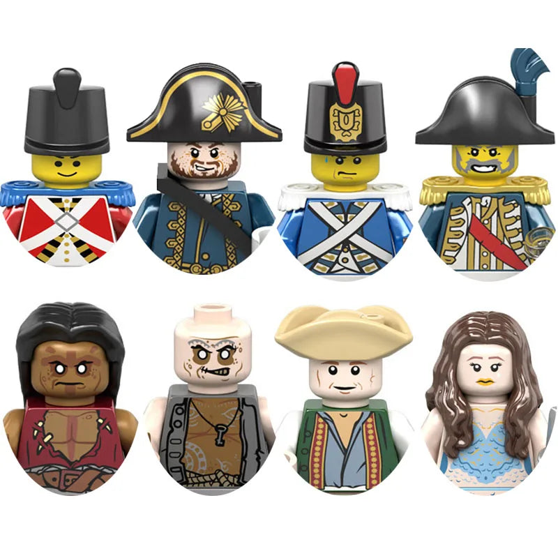 Set Personnages Films (Pirates des Caraïbes, Harry Potter)