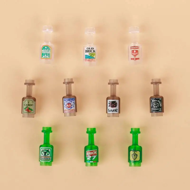 Set  bougies / flammes / buches