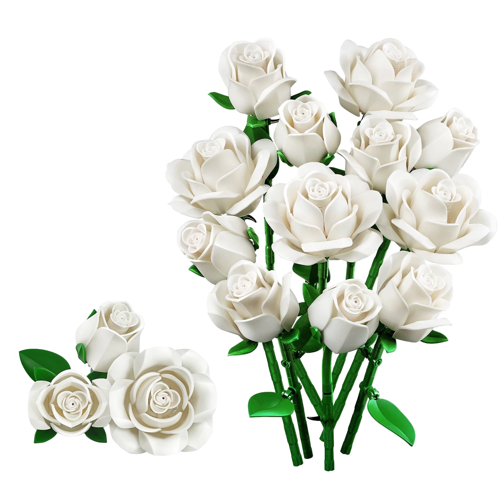 Set Bouquets de Roses - 12 pièces