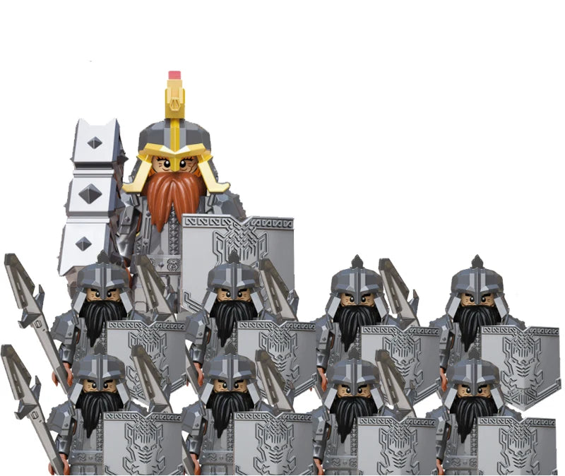 Set 9 pièces Seigneurs des Anneaux