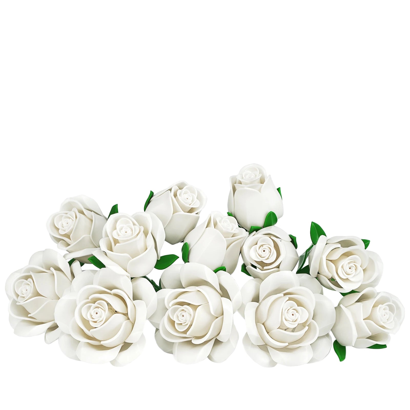 Set Bouquets de Roses - 12 pièces