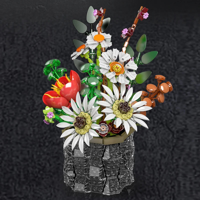 Fleurs en Pot - 1157 pièces