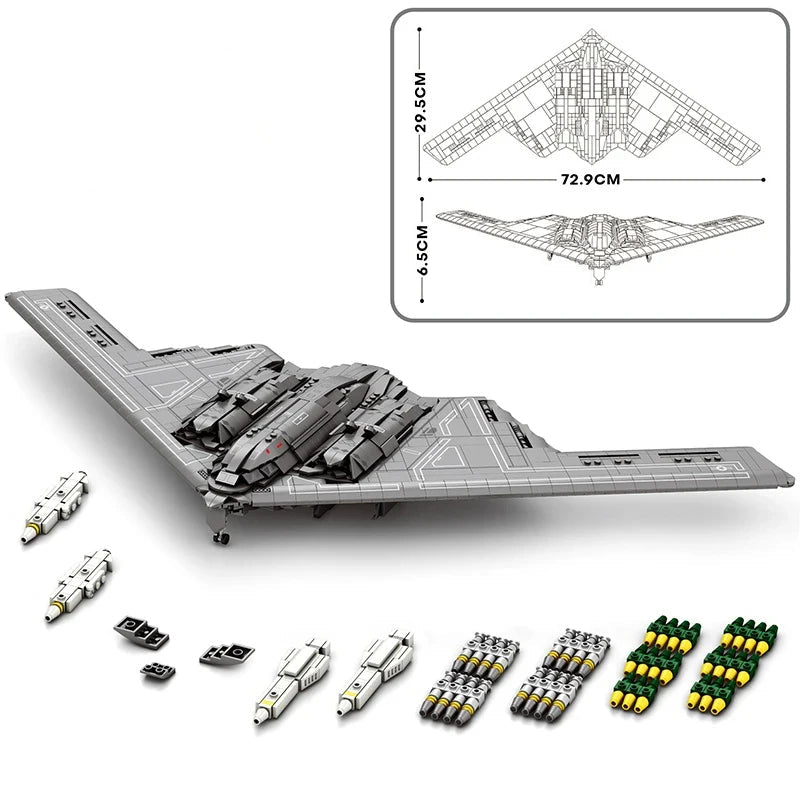 Northrop B-2 Spirit - 2063 pièces