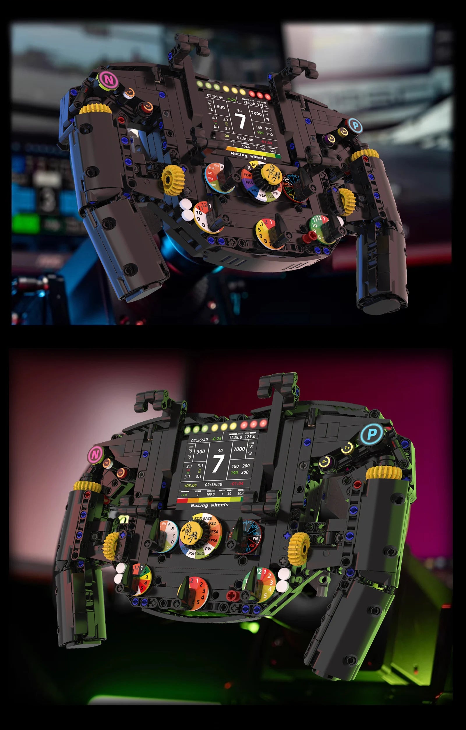 Volant Formule 1 - 833  Pièces