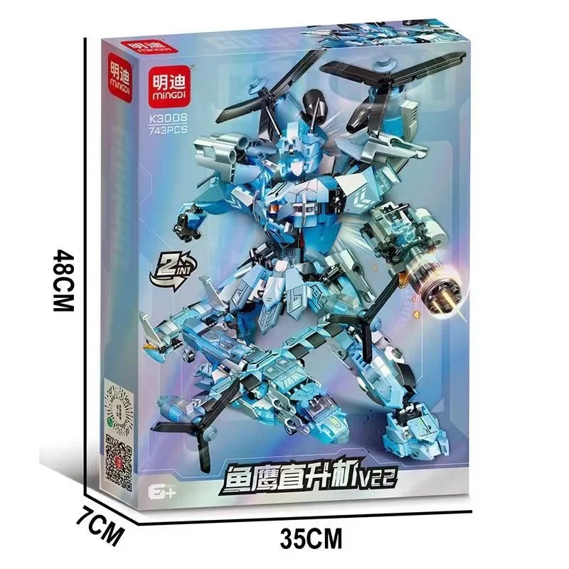 2en1 - Robot Véhicules de Combat