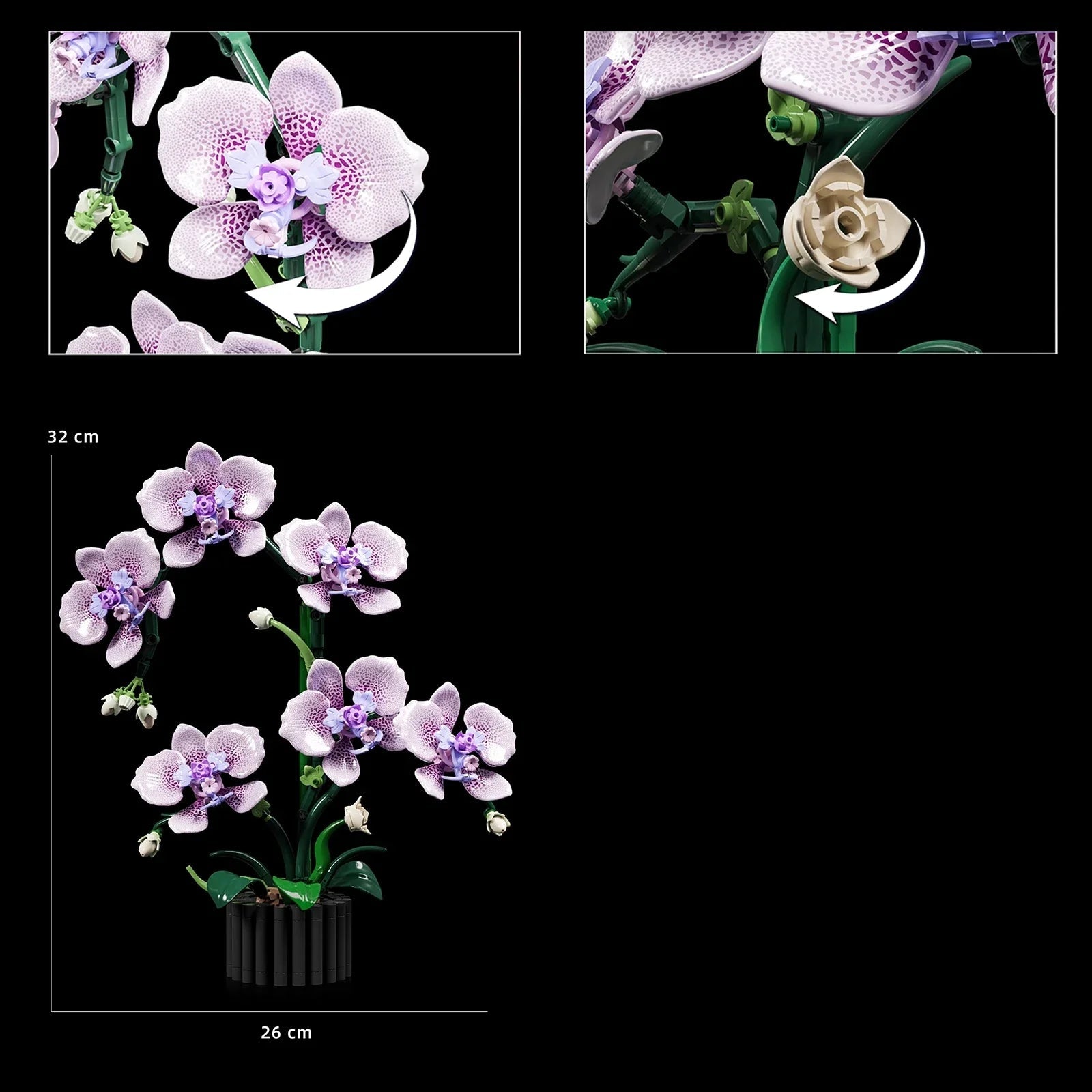 Orchidée - 619 pièces