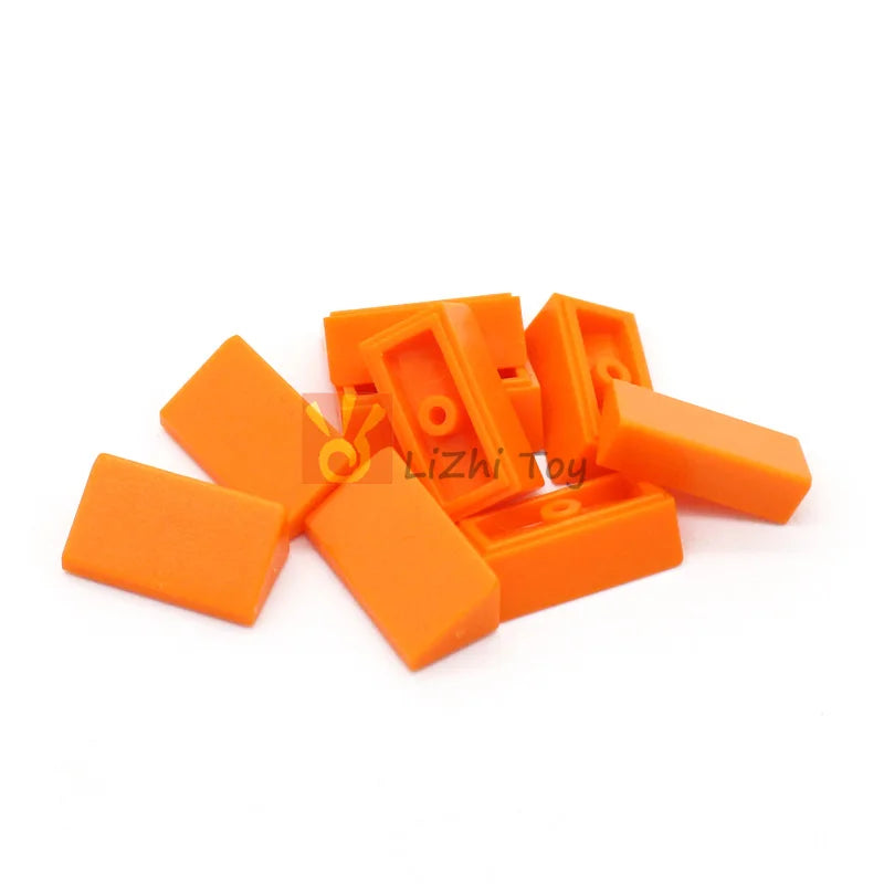 Set 100 pièces de 1x2 pentes