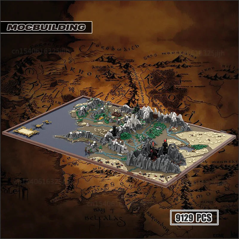 Terre du Milieu - 9129 Pièces