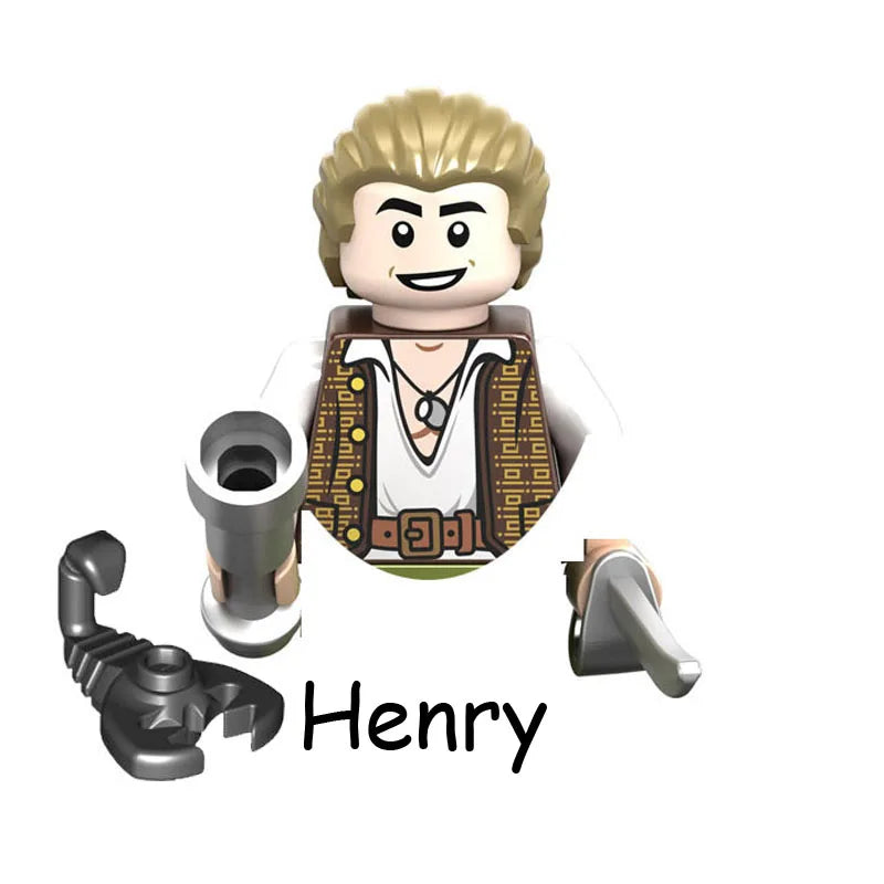 Set Personnages Films (Pirates des Caraïbes, Harry Potter)