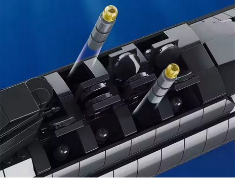 Sous-Marin Nucléaire - 1498 pièces