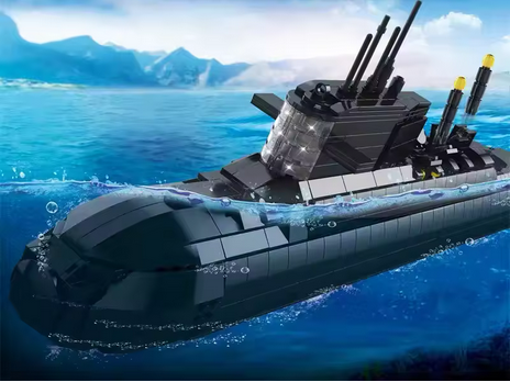 Sous-Marin Nucléaire - 1498 pièces