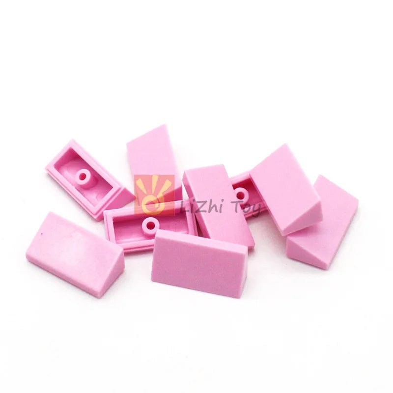 Set 100 pièces de 1x2 pentes