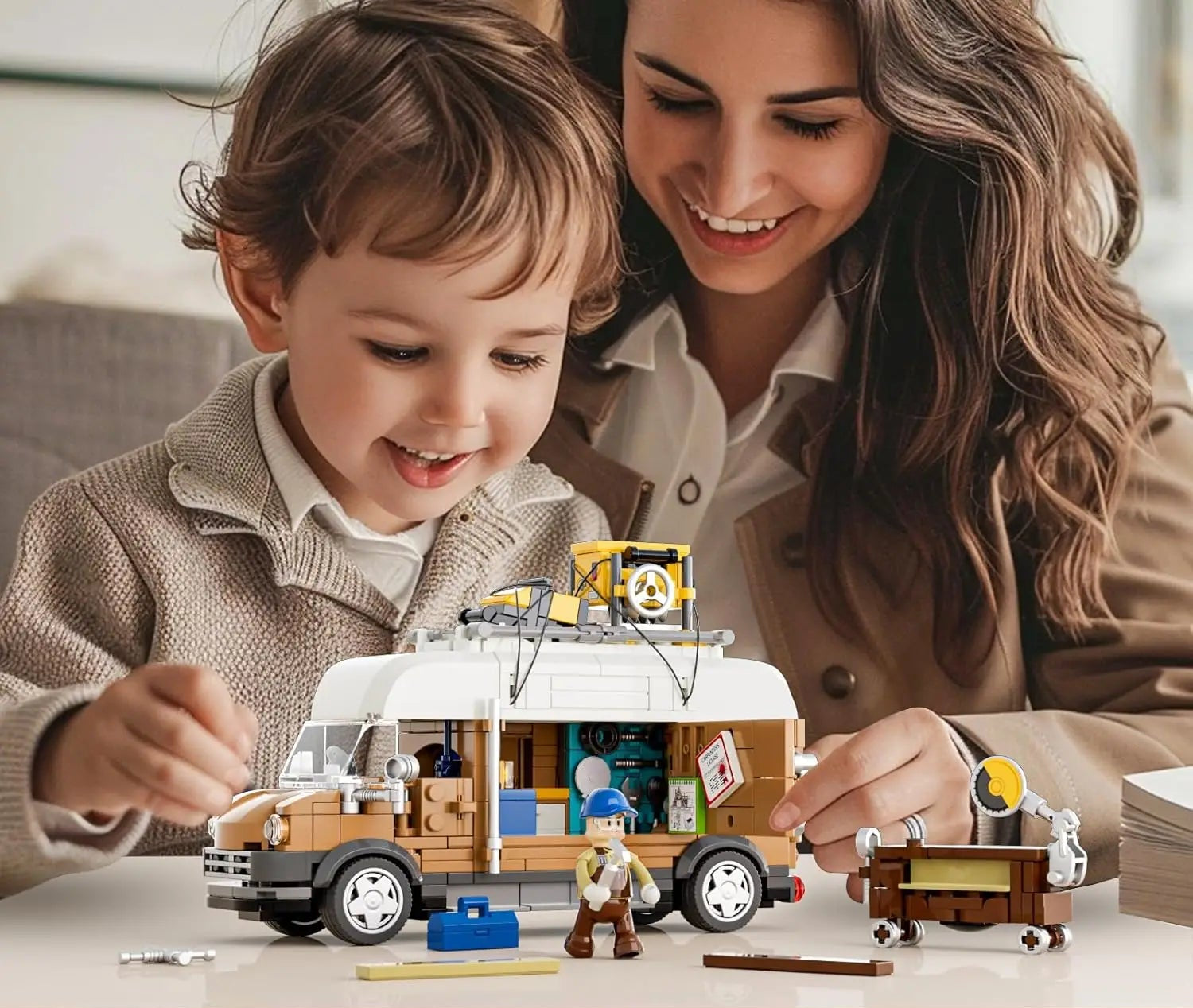 Véhicule de Menuisier - 496 Pièces