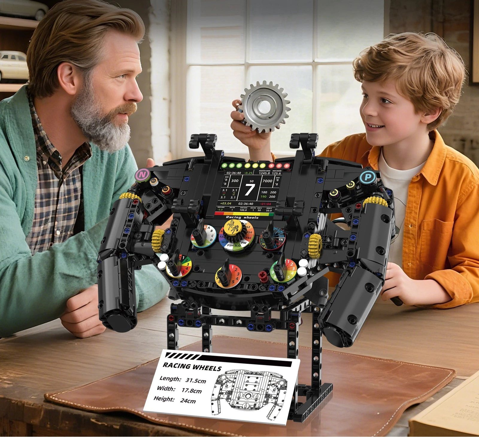 Volant Formule 1 - 833  Pièces