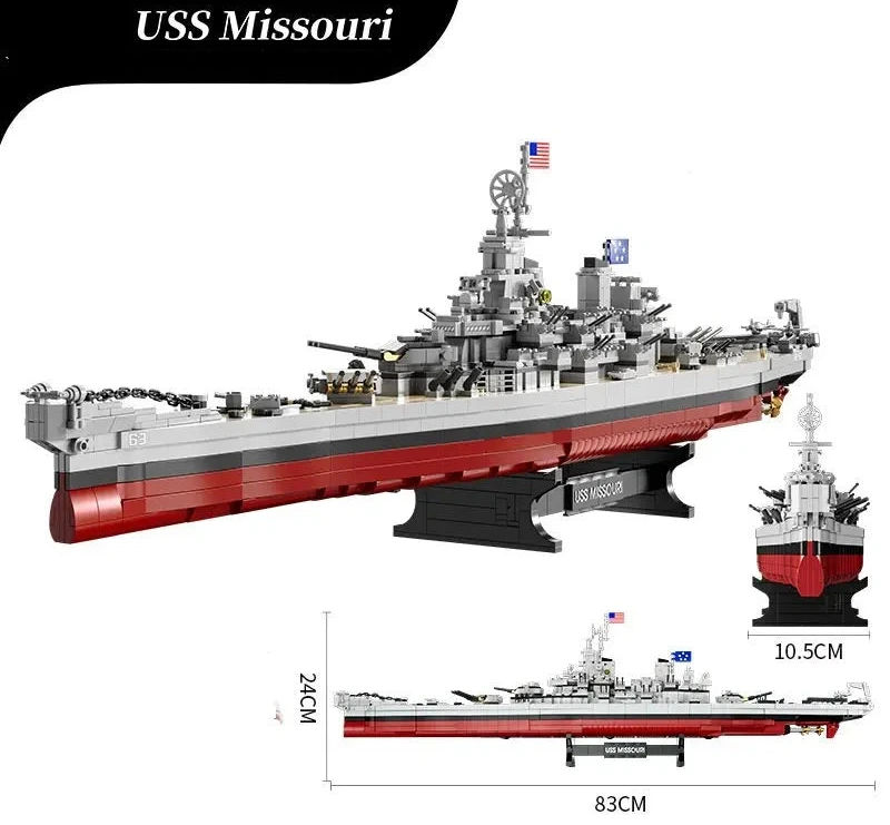 USS Missouri - 2228 pièces