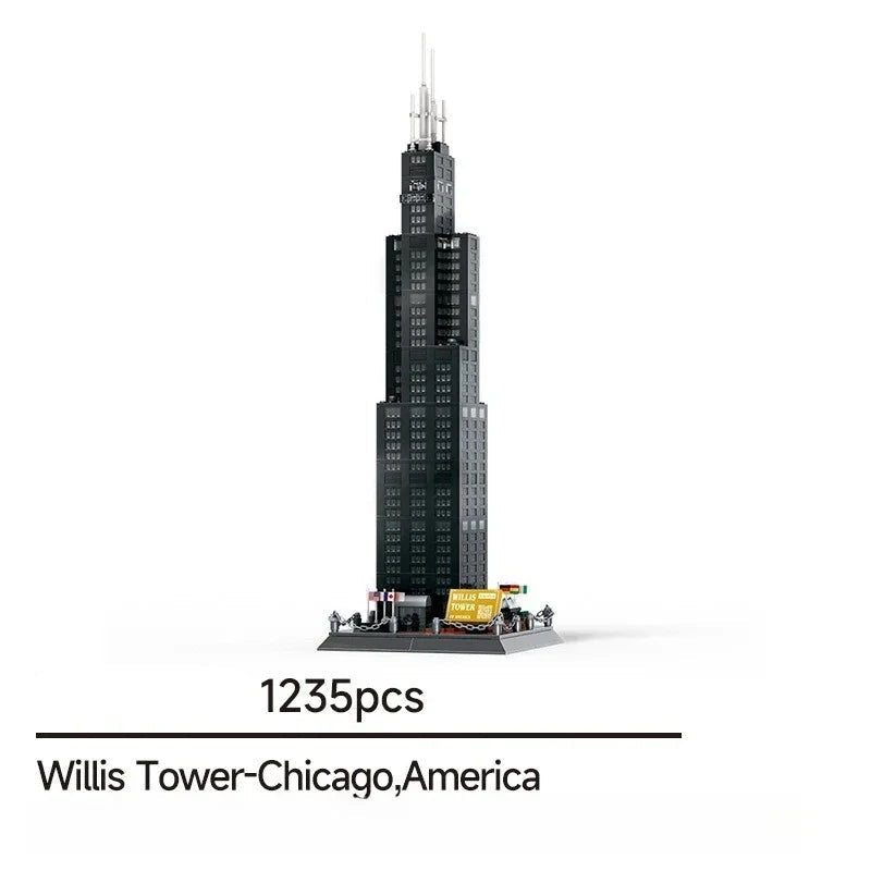 Set Bâtiments New-York / Washington / Chicago / Ottawa