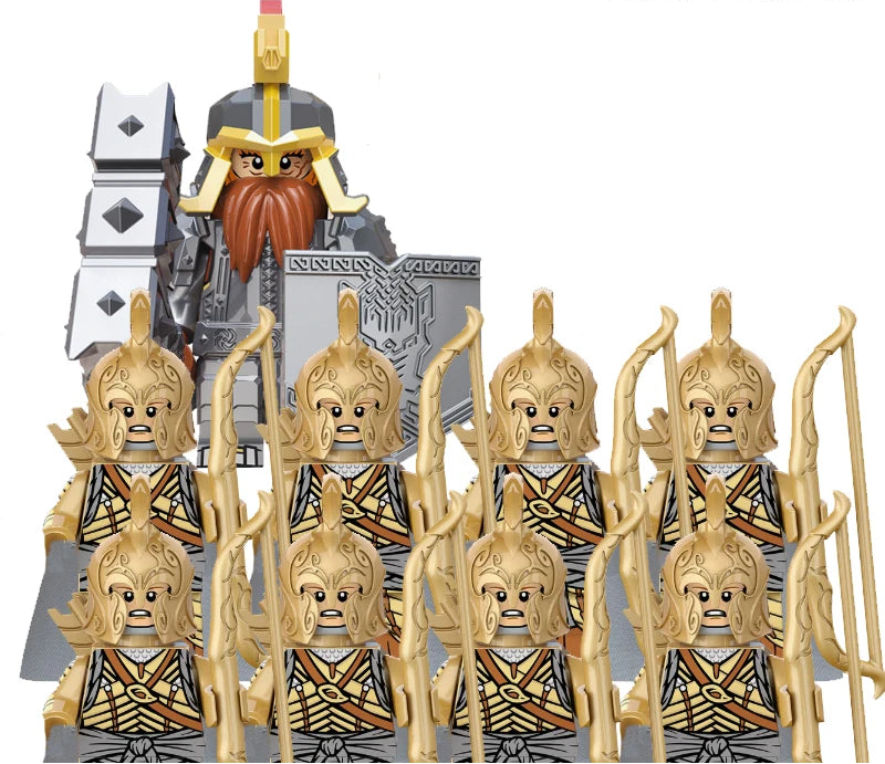 Set 9 pièces Seigneurs des Anneaux