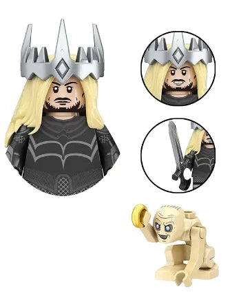 Personnage Seigneur des Anneaux au détail