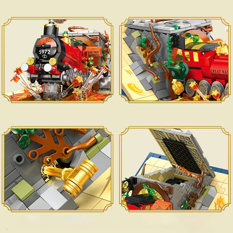 Hogwarts express - 889 pièces