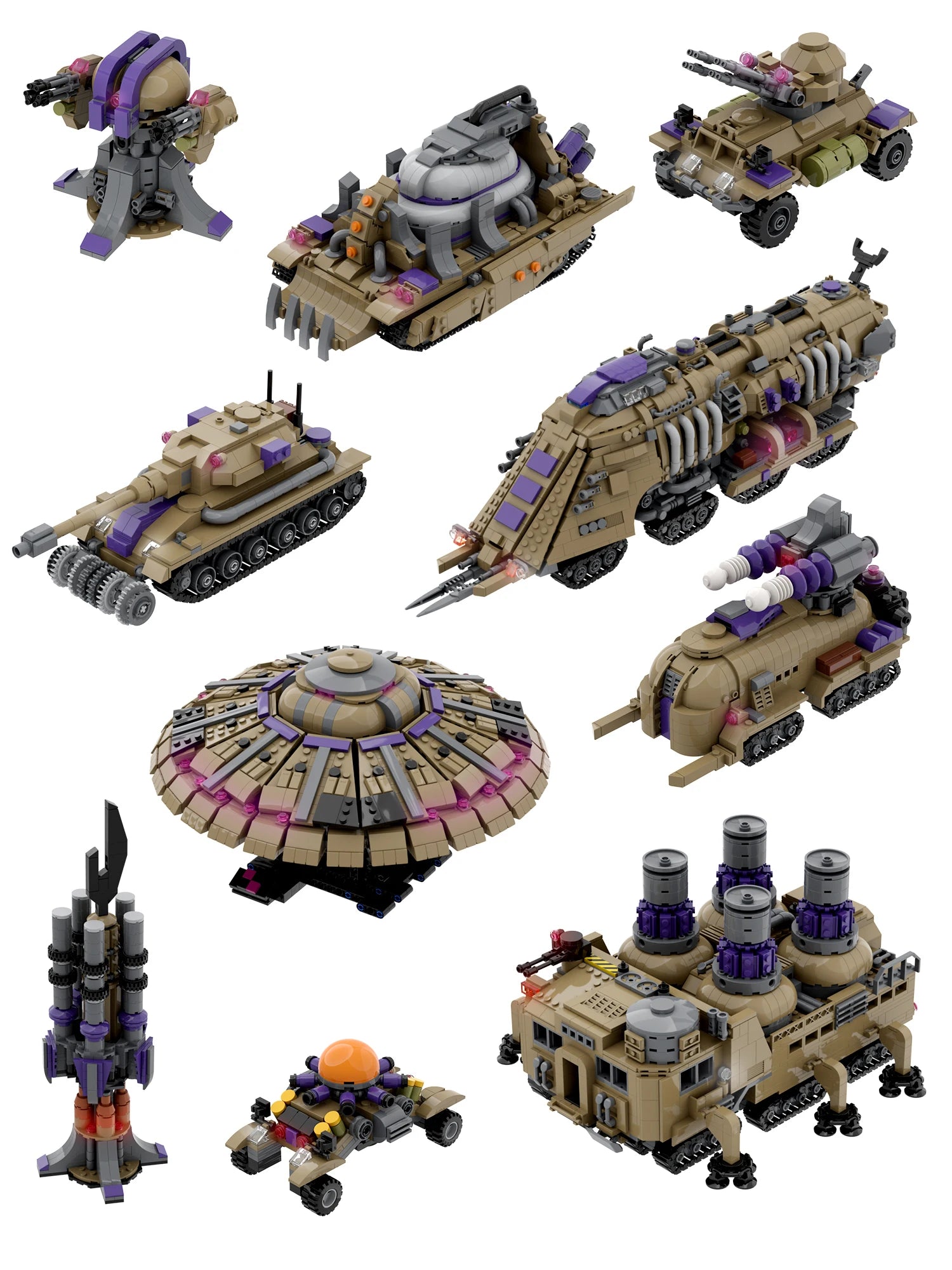 Set Yuri - Command & Conquer : Alerte Rouge 2