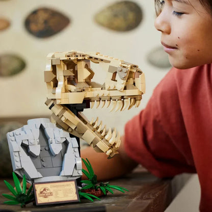 Jurassic Park™ - Les fossiles de dinosaures : le crâne du T. rex